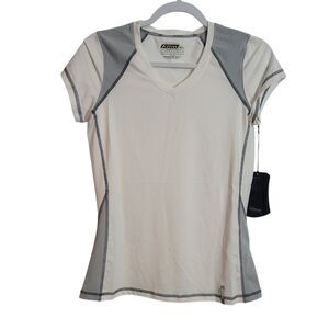 NEW Klim Advantage Tech Tee Shirt Women's Small White Athletic Outdoor Sporty